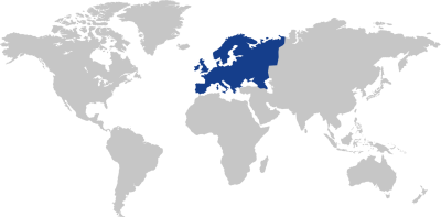 Sales Location Europe